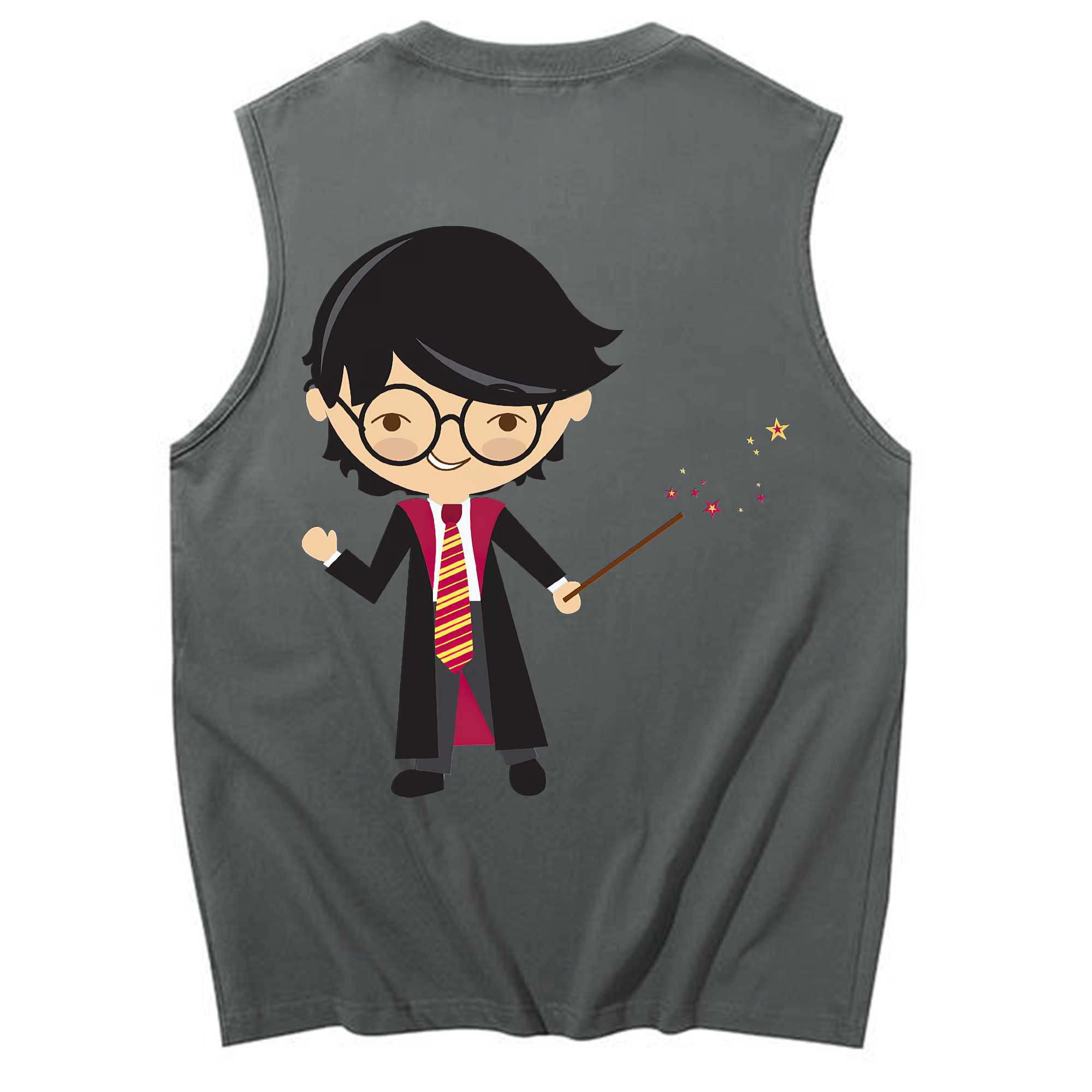 （画像用） Harry Potter ハリー・ポッターシリーズ コットン100％タンクトップ（背面プリント）